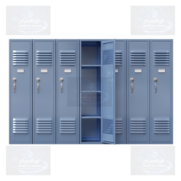 Multi-Tier Metal Lockers